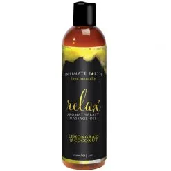 Intimate Earth Økologisk Massasjeolje 120 Ml