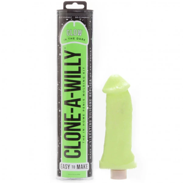 Clone-A-Willy DIY Homemade Dildo Clone Kit Glow In The Dark Grønn 1 Clone-A-Willy DIY Homemade Dildo Clone Kit Glow In The Dark Grønn