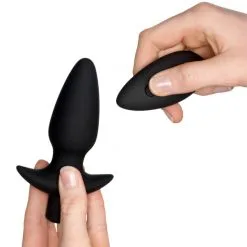 Anal Fantasy Fjernstyrt Silikonplugg -Par Sexleketøy butikk 13935 anal fantasy remote control silicone plug 51 hand q100