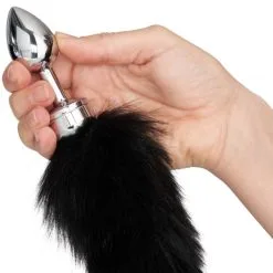 Rimba Tail Analplugg Small -Par Sexleketøy butikk 14613 rimba tail buttplug small 50 hand q100