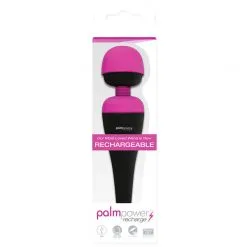 PalmPower Oppladbar Wand Massager 7 PalmPower Oppladbar Wand Massager -Par Sexleketøy butikk 15048 palmpower genopladelig mini massage vibrator q100 02