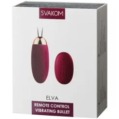 Svakom Elva Fjernstyrt Vibratoregg 13 Svakom Elva Fjernstyrt Vibratoregg -Par Sexleketøy butikk 16329 svakom elva fjernbetjent vibrator aeg 10 package q100