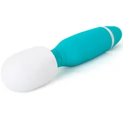 B Swish Bthrilled Classic Wand Vibrator -Par Sexleketøy butikk 16594 b swish bthrilled classic wand vibrator turquoise q100 06 1