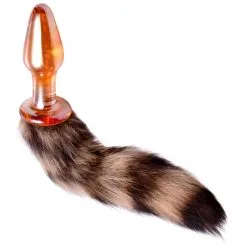 Tailz Fox Tail Glass Analplugg