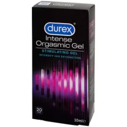 Durex Intense Orgasmegel 10 Ml -Par Sexleketøy butikk 17288 durex intense orgasmic gel 10ml 01 pack q100