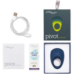 We-Vibe Pivot Appstyrt Penisring -Par Sexleketøy butikk 17410 we vibe pivot app styret penisring q100 05