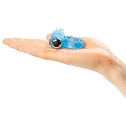 Baseks Power Penisring Med Vibrator -Par Sexleketøy butikk 18584 baseks power penisring med vibrator 05 hand q100