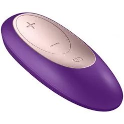 Satisfyer Satisfyer Double Plus -Par Sexleketøy butikk 18693 partner plus par vibrator med fjernbetjening 03 product q100