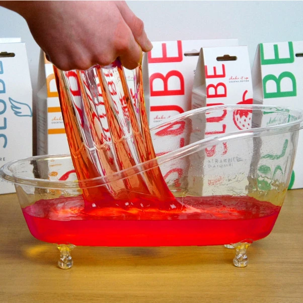 Slube Strawberry Daiquiry Vannbasert Badegel 250 G 3 Slube Strawberry Daiquiry Vannbasert Badegel 250 G - Bilde 3