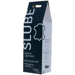 Slube Black Leather Vannbasert Badegel 250 G