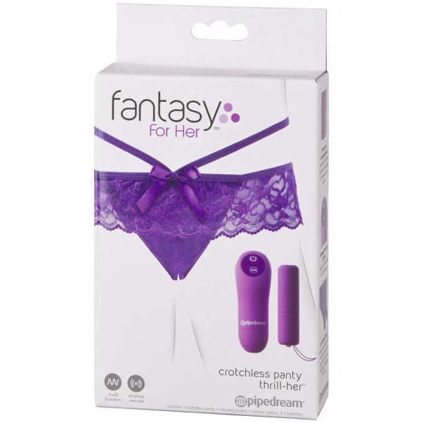 Fantasy For Her Vibrerende Bunnløs Truse 8 Fantasy For Her Vibrerende Bunnløs Truse - Bilde 8