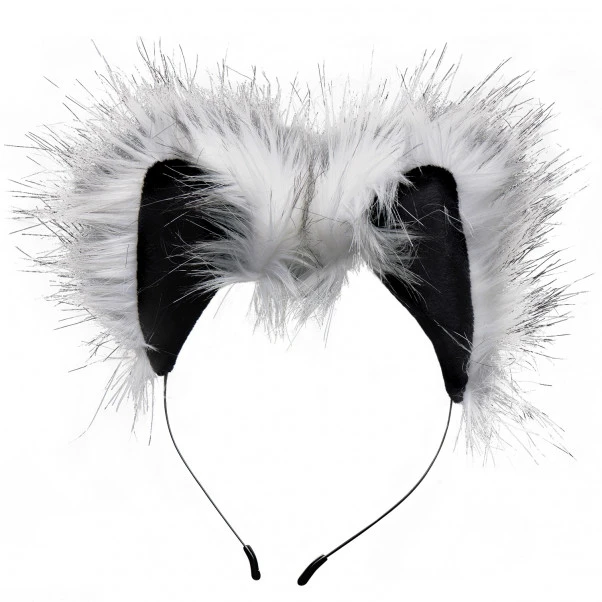 Tailz Grey Wolf Tail Analplugg Og Ører 3 Tailz Grey Wolf Tail Analplugg Og Ører - Bilde 3