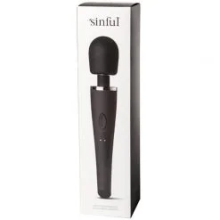 Sinful Luxy Magic Wand Ekstra Kraftfull Vibrator 11 Sinful Luxy Magic Wand Ekstra Kraftfull Vibrator -Par Sexleketøy butikk 21233 sinful luxy extra powerful magic wand vibrator q100 06