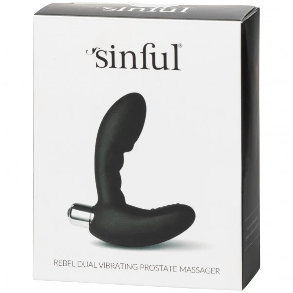 Sinful Rebel Dual Vibrerende Prostatastimulator 6 Sinful Rebel Dual Vibrerende Prostatastimulator - Bilde 6