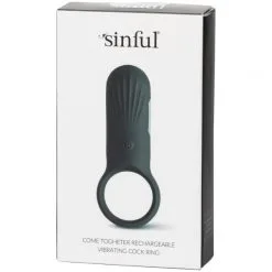 Sinful Come Together Oppladbar Vibrerende Penisring 17 Sinful Come Together Oppladbar Vibrerende Penisring -Par Sexleketøy butikk 21325 sinful come togheter rechargeable vibrating cock ring q100 05