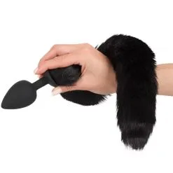 Bad Kitty Katte-analplugg Og Ører -Par Sexleketøy butikk 21427 bad kitty tail butt plug og rer q100 03