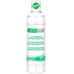 Waterglide Aloe Vera 2-i-1 Massasjegel Og Glidemiddel 300 Ml