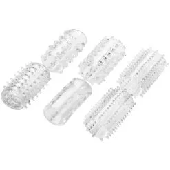 Baseks Stretchy Penis Sleeve Sett -Par Sexleketøy butikk 21569 baseks stretchy penis sleeve set q100 03