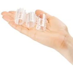 Baseks Stretchy Penis Sleeve Sett -Par Sexleketøy butikk 21569 baseks stretchy penis sleeve set q100 06