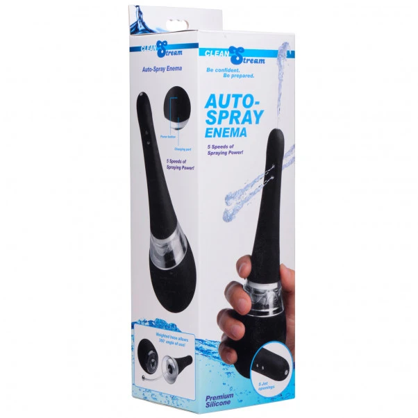 Clean Stream Auto-Spray Oppladbar Analdusj 4 Clean Stream Auto-Spray Oppladbar Analdusj - Bilde 4