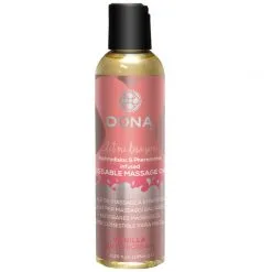Dona Kissable Massasjeolje Med Smak 110 Ml