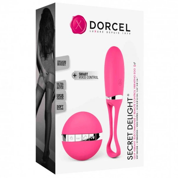 Marc Dorcel Secret Delight Smart Voice Vibratoregg 6 Marc Dorcel Secret Delight Smart Voice Vibratoregg - Bilde 6