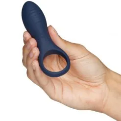 Amaysin Love Ring Oppladbar Vibrerende Penisring -Par Sexleketøy butikk 22468 amaysin vibrerende love ring opladelig 05a hand q100