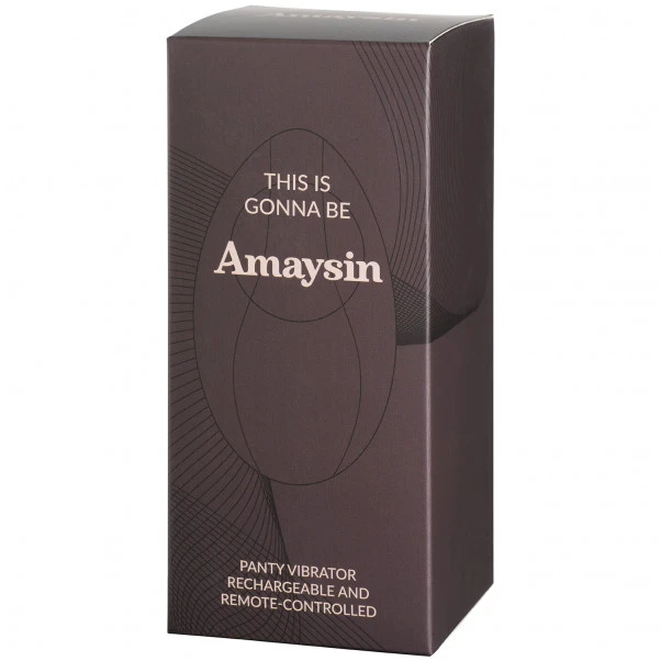 Amaysin Oppladbar Fjernstyrt Trusevibrator 9 Amaysin Oppladbar Fjernstyrt Trusevibrator - Bilde 9