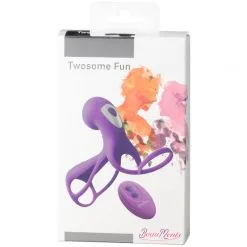 BeauMents Twosome Fun Vibrerende Penisring 15 BeauMents Twosome Fun Vibrerende Penisring -Par Sexleketøy butikk 22616 beauments twosome fun penis vibrator 10 package q100