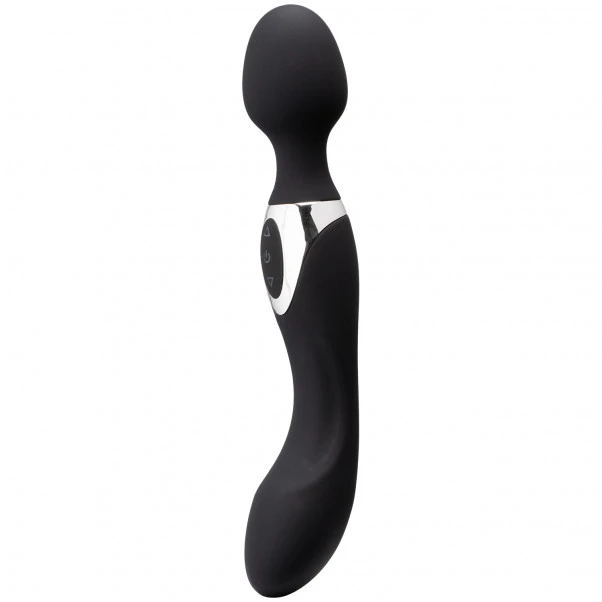 Sinful Curvy Double Pleasure Oppladbar Magic Wand Vibrator 1 Sinful Curvy Double Pleasure Oppladbar Magic Wand Vibrator