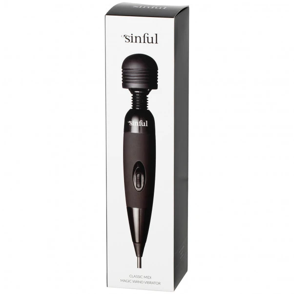 Sinful Klassisk Midi Magic Wand Vibrator 6 Sinful Klassisk Midi Magic Wand Vibrator - Bilde 6