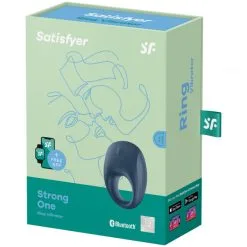 Satisfyer Strong One Vibrerende Penisring -Par Sexleketøy butikk 23333 satisfyer strong one vibrerende penisring 90 pack q100