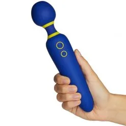 ROMP Flip Wand Vibrator -Par Sexleketøy butikk 23484 romp flip wand vibrator 50 hand