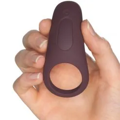 Amaysin Vibrating Love Fjernstyrt Penisring -Par Sexleketøy butikk 23499 amaysin vibrating rechargeable and remote controlled love ring 50 hand q100