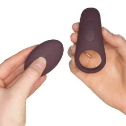 Amaysin Vibrating Love Fjernstyrt Penisring -Par Sexleketøy butikk 23499 amaysin vibrating rechargeable and remote controlled love ring 51 hand q100