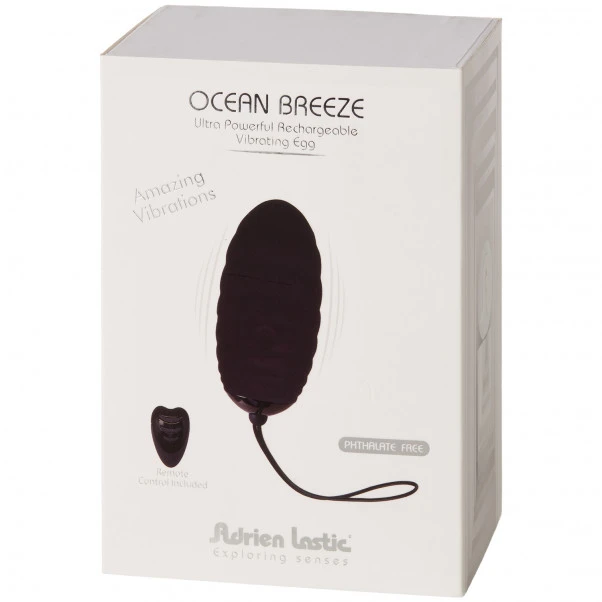 Adrien Lastic Ocean Breeze Vibratoregg Svart 6 Adrien Lastic Ocean Breeze Vibratoregg Svart - Bilde 6