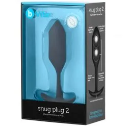 B-Vibe Snug Play 2 Analplugg -Par Sexleketøy butikk 23678 b vibe snug plug 2 butt plug 06 q100
