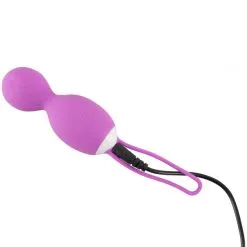 Sweet Smile Roterende Fjernstyrt Vibratoregg -Par Sexleketøy butikk 23740 sweet smile roterende love balls med fjernbetjening 05 q100