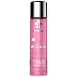 Swede Fruity Love Oppvarmende Massasjelotion Med Smak, 120 Ml. 120 Ml