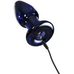 Icicles No 85 Vibrerende Analplugg I Glass 11 Icicles No 85 Vibrerende Analplugg I Glass -Par Sexleketøy butikk 23866 icicles no 85 fjernbetjent p punkts glass dildo 05 q100