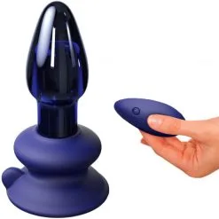 Icicles No 85 Vibrerende Analplugg I Glass 12 Icicles No 85 Vibrerende Analplugg I Glass -Par Sexleketøy butikk 23866 icicles no 85 fjernbetjent p punkts glass dildo 50 hand q100