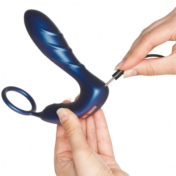 Hueman Black Hole Analvibrator With Cock Ring Med Penisring 8 Hueman Black Hole Analvibrator With Cock Ring Med Penisring - Bilde 8