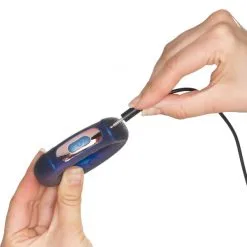 Hueman Saturn Vibrerende Penis Og Testikkel-ring -Par Sexleketøy butikk 24695 hueman saturn vibrating cock ring 52 hand q100