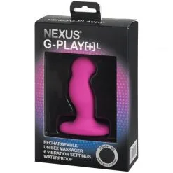 Nexus G-Play+ Rosa Stor Analvibrator 13 Nexus G-Play+ Rosa Stor Analvibrator -Par Sexleketøy butikk 24783 nexus g play pink rechargable anal vibrator large 90 pack q100