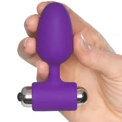 Baseks Teaser Vibrerende Analplugg-sett 8 Baseks Teaser Vibrerende Analplugg-sett -Par Sexleketøy butikk 24879 baseks teaser vibrating butt plug set 52 hand