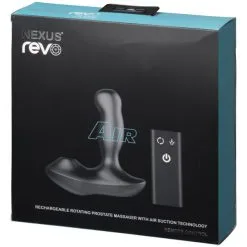 Nexus Revo Air Prostatavibrator Med Lufttrykksteknologi 15 Nexus Revo Air Prostatavibrator Med Lufttrykksteknologi -Par Sexleketøy butikk 25972 nexus revo air prostate massager with suction 90 pack q100