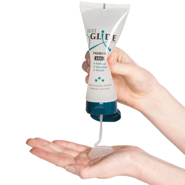 Just Glide Premium Silikonbasert Analglidemiddel 200 Ml 3 Just Glide Premium Silikonbasert Analglidemiddel 200 Ml - Bilde 3