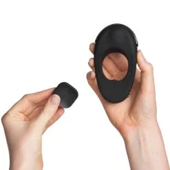 Hot Octopuss Atom Plus Lux Fjernstyrt Penisring -Par Sexleketøy butikk 26349 hot octopuss atom plus lux remote controlled cock ring 51 hand q100