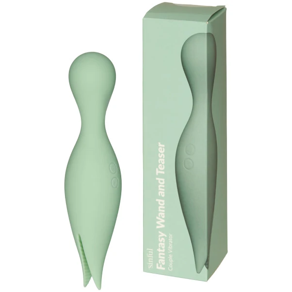 Sinful Matcha Green Fantasy Wand And Teaser Parvibrator 8 Sinful Matcha Green Fantasy Wand And Teaser Parvibrator - Bilde 8