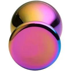 Sinful Rainbow Analplugg I Glass -Par Sexleketøy butikk 26834 sinful rainbow glass butt plug 03 product q100